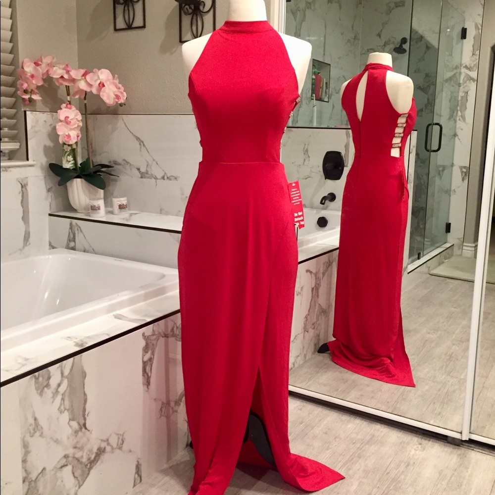 Red Evening Dress